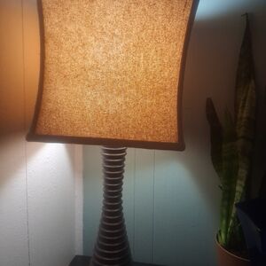 Elegant Brown Table Lamp